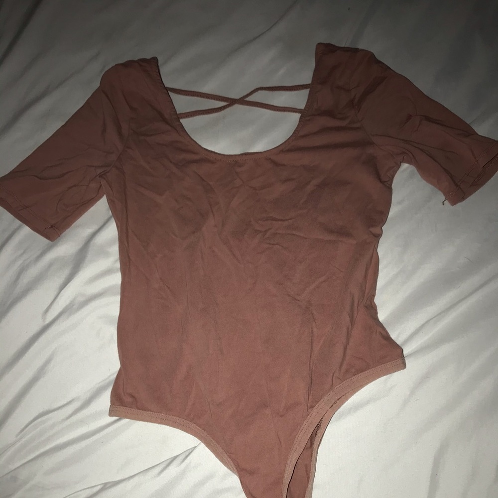 Pink Body Suit